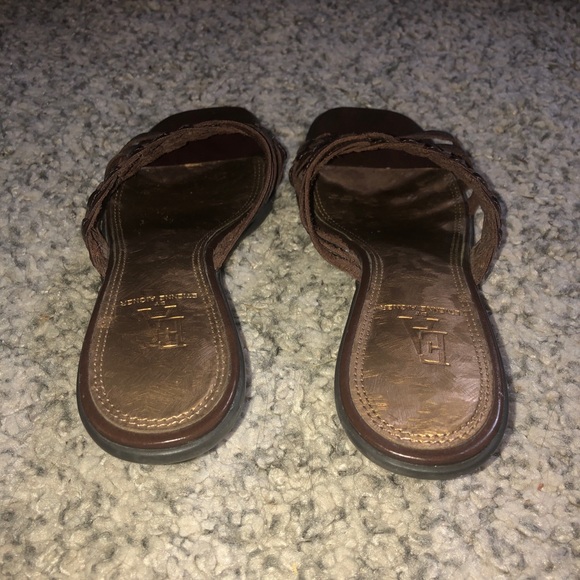 Brown Etienne Aigner Ester Sandals 6.5 - Picture 3 of 10